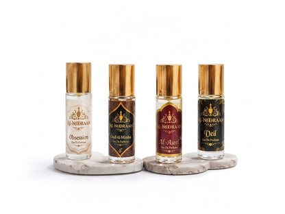 Al-Nooraan Perfume Gift Set 4 Pcs Premium Perfume Spray
